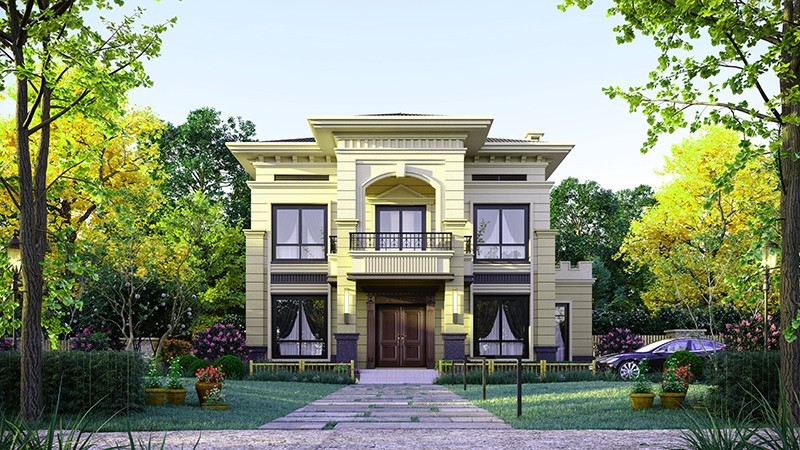 深圳中式合院住宅，开放庭院与邻里乡亲更亲近